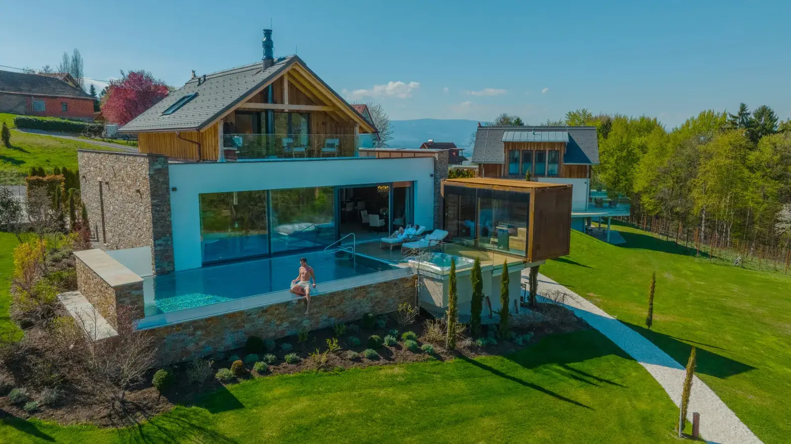 luxury vacation rental exterior